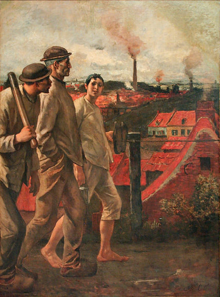 Constantin Meunier Return from the Mine